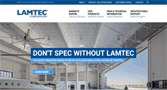 Desktop Screenshot of lamtec.com